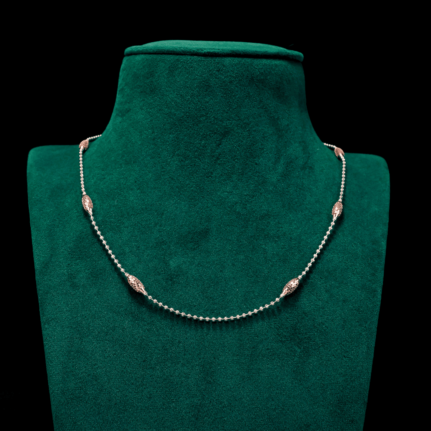92.5 Silver Celeste Pearl Chain Necklace